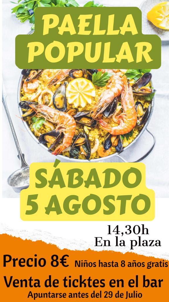 CARTEL PAELLA 2023