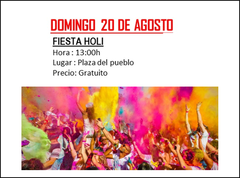FIESTA HOLI 2023